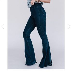 Three Bird Nest Bell Bottoms